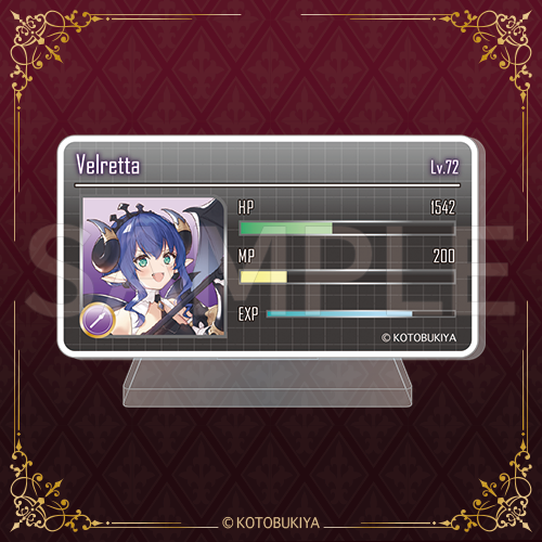 【B賞-2】RPG風 アクリルスタンド ヴェルルッタ