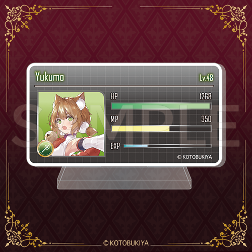 【B賞-3】RPG風 アクリルスタンド ユクモ