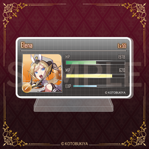 【B賞-4】RPG風 アクリルスタンド エレーナ