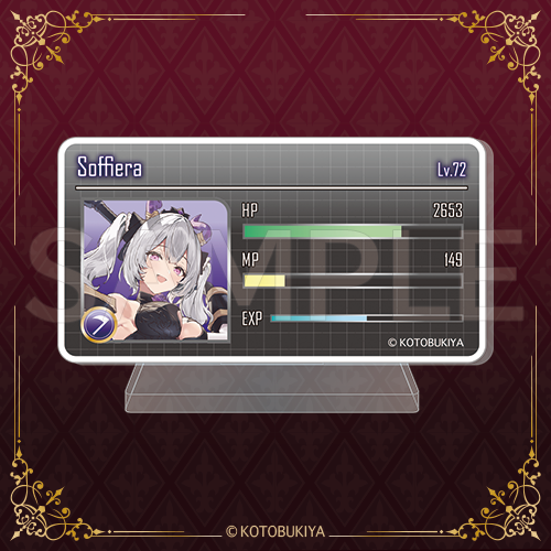 【B賞-5】RPG風 アクリルスタンド ソフィエラ