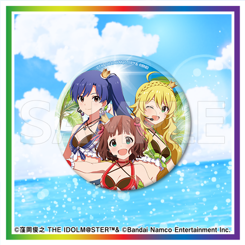 【D賞-6】缶バッジ 天海春香&如月千早&星井美希