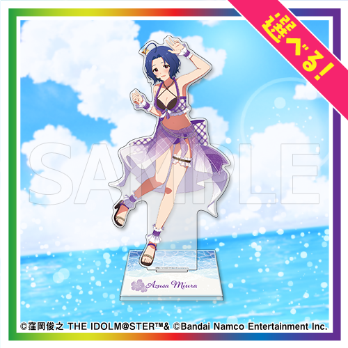 【S賞‐5】描き下ろし 特大アクリルスタンド 三浦あずさ